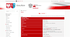 Desktop Screenshot of bip.mirow.pl
